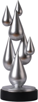 Modern Skulptur Deko Abstrakte Figur Statue Trendige Geschenk 44Cm