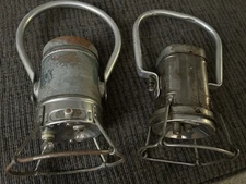 Railroad Lanterns Set Of 2 Justrite And C. H. Odier NOT TESTED