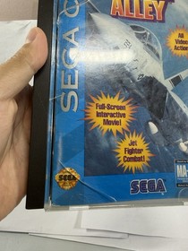 Tomcat Alley (Sega CD, 1994) Complete CIB TESTED!