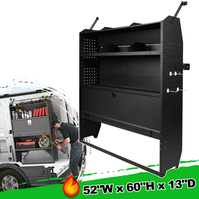 TRANSIT 32冊セット 32''W/ 42''W/ 52''W Van Shelves w/ Lockable Door Kits Fit for