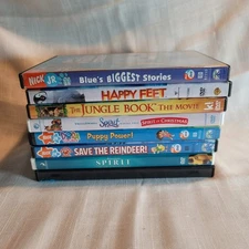 Lot Of 9 Kids Movie Nick Jr, Dreamworks, Universal, Disney Great For Playroom