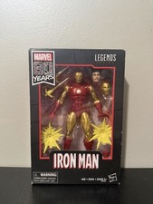 Hasbro Marvel Legends Series 80 Years Iron Man Action Figure Red Gold