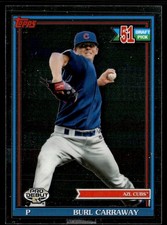 2021 Topps Pro Debut Chrome Burl Carraway AZL Cubs #PD-191