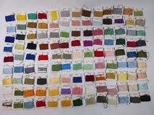 DMC Embroidery Floss Lot Of 117 On Cards Some Full, Some Partial Arts Crafts