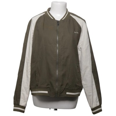 Pepe Jeans, Bomberjacke, Damen, Größe: L, Dania, Grün/Weiß #Let