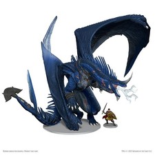 Dungeons & Dragons: Icons of the Realms - Anthradusk Ancient Blue Dragon