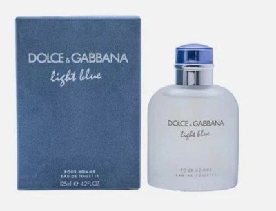 New Light Blue by Dolce & Gabbana 4.2 oz EDT Cologne for Men New In Box