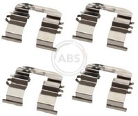ZubehöRsatz Scheibenbremsbelag A.B.S. 1814Q FüR Hyundai PB PBT I20 1 Ix20 JC