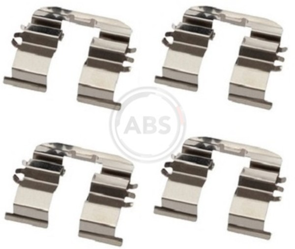 ZubehöRsatz Scheibenbremsbelag A.B.S. 1814Q FüR Hyundai PB PBT I20 1 Ix20 JC-image