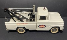 Tonka AA Wrecker Tow Truck 1960  s - 24 HR Service, Pressed Steel, Good Condition