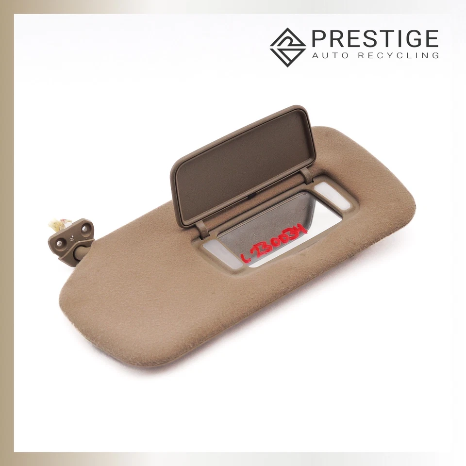 2002-2003 NISSAN ALTIMA Sdn 2000-2003 MAXIMA Sun Visor Left  96401-5Y700 Tan OEM - Image 4 of 4