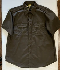PROPPER~Men Tactical F5301 Short Sleeve Shirt Sz L New W/Defect Military Safety