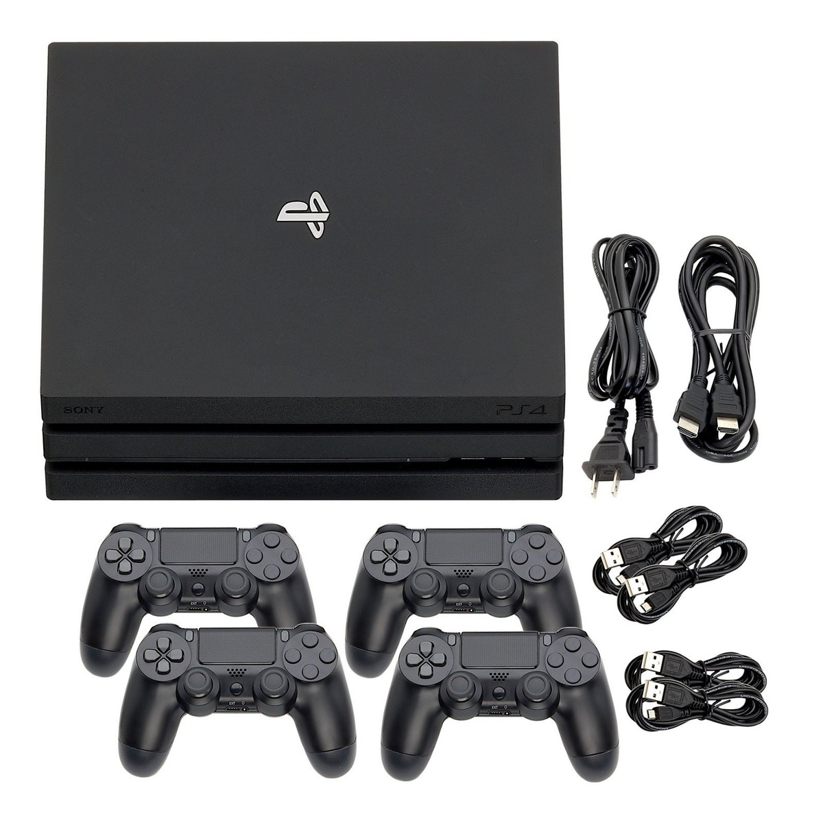 PlayStation4 - PlayStation4 500GBプレステ4 + コントローラー PlayStation 4 PS4 Console 500GB to 1TB + 1-4 Voomwa