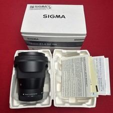 Sigma 16mm f/1.4 DC DN Contemporary Lens – Canon EF‑M Mount (APS‑C) *BOXED*