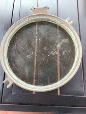 13 1-2" Bronze Antique Porthole Salvage Shipwreck Genuine 