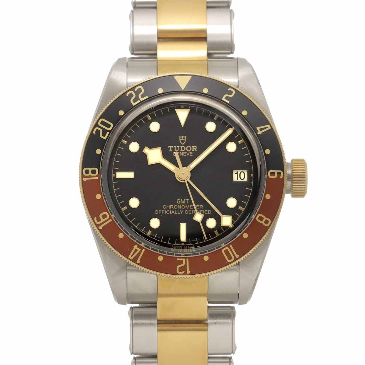 TUDOR Black Bay GMT S&G 79833MN Black Dial Automatic Mens Watch 90344318