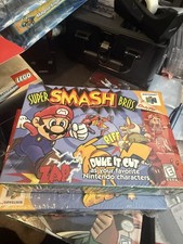 Super Smash Bros. Nintendo 64 N64 Box And Inserts Only No Game