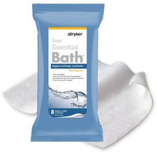 Stryker - Sage Essential Bath Cleansing Washcloths - 6 Packages, 48 Cloths - Fre