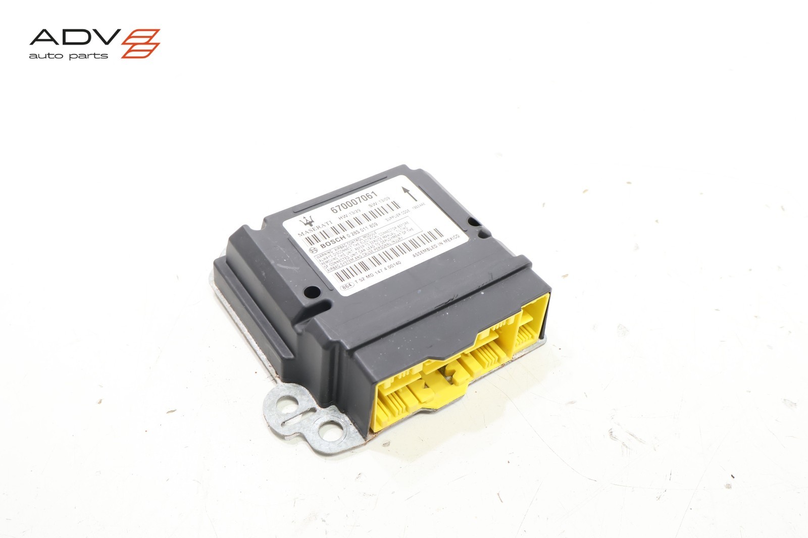 2014 - 2016 MASERATI GHIBLI RESTRAINT DIAGNOSTIC COMPUTER MODULE SRS UNIT OEM