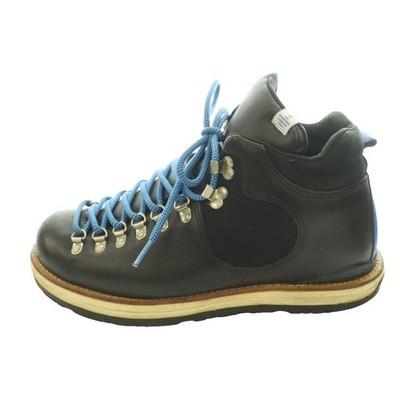 VISVIM SERRA Mountain Boots Trekking Ankle SASARArt US10 Black Black Blue Blue