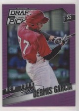 2014 Panini Prizm Perennial Draft Picks Purple 12/149 Dermis Garcia #79 0b5