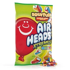 AIRHEADS XTREMES SOURFULS RAINBOW BERRY BITES 6 OZ PEG BAG