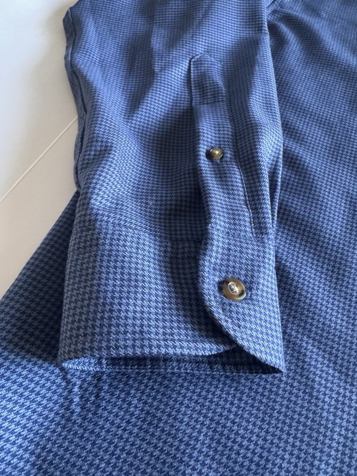 Pendleton 100% Wool Long Sleeve Button Down, Dark… - image 6