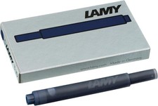 Lamy T10 Fountain Pen Ink Refills. Blueblack 4 Boxes