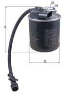 Neu - Knecht KL912 Kraftstofffilter FüR MERCEDES-BENZ