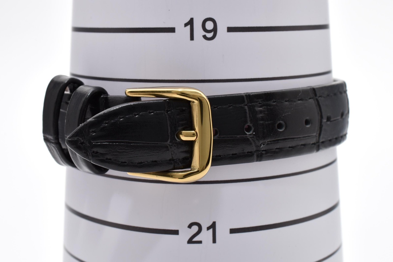 Vintage! [Exc+5] GUCCI Round face Watches 3001M Gold Plated Leather ...