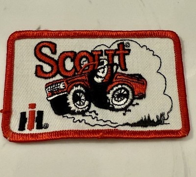 Vintage  IH International Scout Embroidered Coat Or Hat Patch