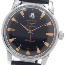 LONGINES Conquest Heritage L1.611.4 Date black Dial Automatic Men's Watch 961221