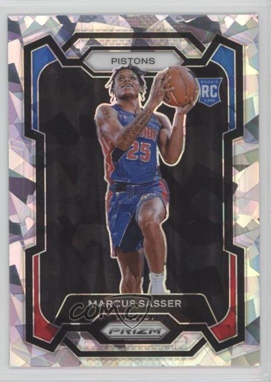 2023-24 Panini Prizm Ice Prizm Marcus Sasser #174 2l4