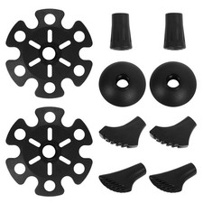 Trekking Pole Rubber Tips Protectors,Hiking Pole Tips Accessories for Most St...