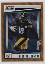 2022 Score Lava /599 Diontae Johnson #211 18xo