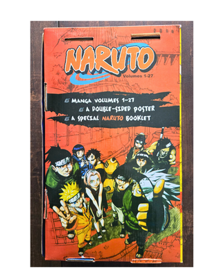 Naruto Manga Box Set 1 Volumes 1-27 Masashi Kishimoto Paperback