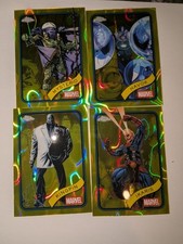 2025 Topps Chrome Marvel #164 Yellow Lava Refractor Nice Kingpin, ikaris, +..