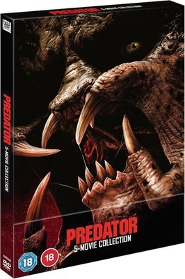 PREDATOR 5 MOVIE COLLECTION DVD set New Region Free (1987-2022