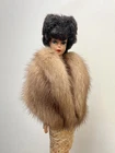 NO TARIFFS~Autumn Haze Real Mink Fur Stole Sears Repro 4 Vintage Barbie~dimitha
