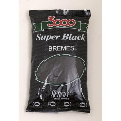 Sensas 3000 1 kg - Super Black - Brassen Grundfutter Angelfutter Stippfutter