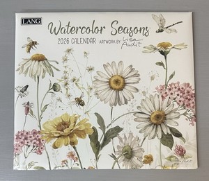 LANG 2026 Wall Calendar 2026, Watercolor Seasons… Beautiful!
