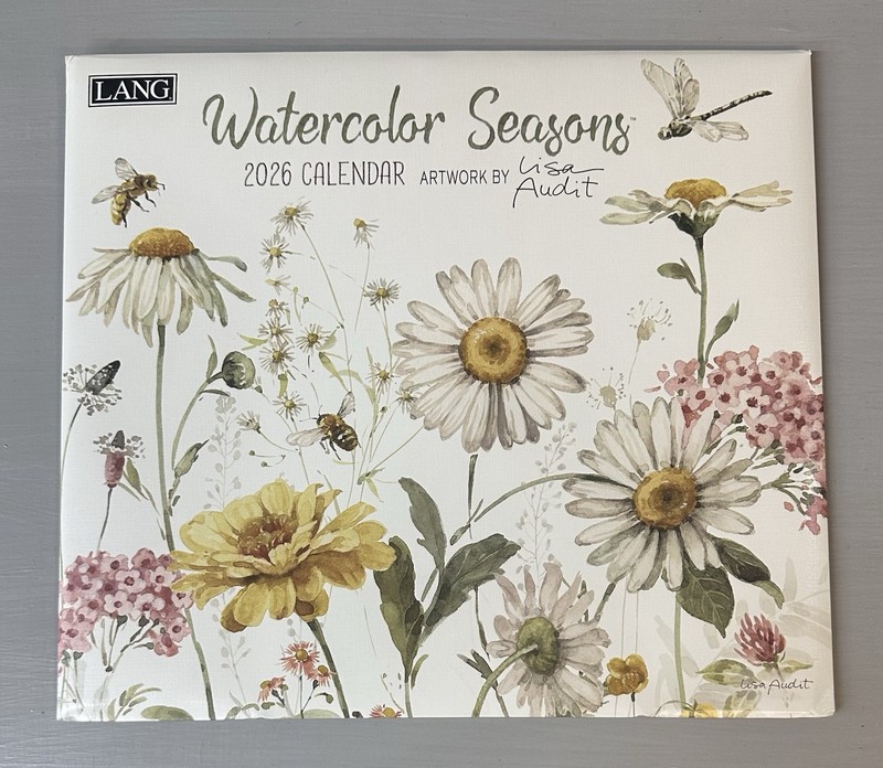 LANG 2026 Wall Calendar 2026, Watercolor Seasons… Beautiful!