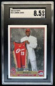 Lebron James Rookie Card Topps 221 | eBay