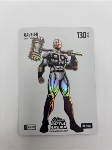 2026 Bo Jackson Battle Arena Steel Blizzard Battlefoil SP Gaveler Aaron Judge