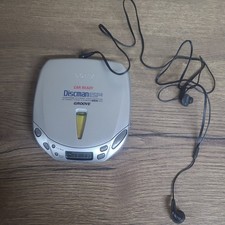 Sony Discman ESP2 Portable CD Player D-E401 – Tested, Fully Working, Great Cond