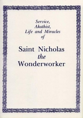 Holy Trinity Mo Service, Akathist, Life and Miracles of St. Nichol (Taschenbuch)