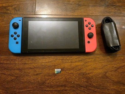 Nintendo Switch 32GB Handheld Console - Neon Red/Neon Blue