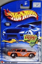 Chevy Nomad in Orange : Hot Wheels RedLine Collection from 2002 : #106 : 54384
