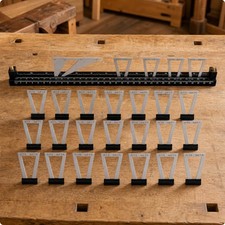 Verstellbare Schwalbenschwanzlehre Mit Austauschbaren Schablonen,