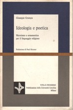 Ideologia e poetica - Giuseppa Grampa (Vita e Pensiero) [1979]